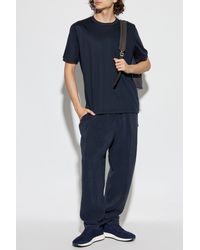 Giorgio Armani - Herringbone Patterned Trousers - Lyst