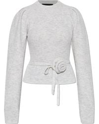 ROTATE BIRGER CHRISTENSEN - Wool Sweater - Lyst