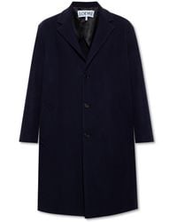 Loewe Wool Coat - Blue