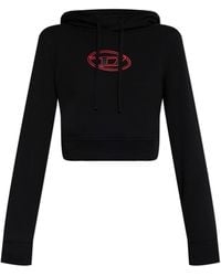 DIESEL - Sweatshirt 'F-Slimmy-Hood-Od' - Lyst
