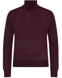 DSquared² - Wool Turtleneck With Embroidered Logo - Lyst