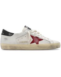 Golden Goose - 'super Star Double Quarter With List' Sneakers, - Lyst