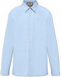 Gucci - Shirt With Pocket, - Lyst