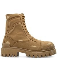 Balenciaga - 'Combat Strike L20' Ankle Boots - Lyst