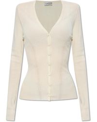 Lanvin - Cardigan With Long Sleeves - Lyst
