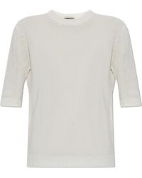 Fabiana Filippi - Cashmere Short-Sleeve Top - Lyst