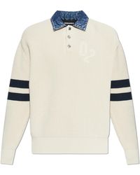 DSquared² - Polo Sweater - Lyst