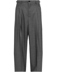 Dolce & Gabbana - Wool Trousers With A Crease - Lyst