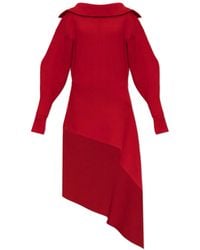 Givenchy - Wool Dress With A Slit - Lyst