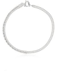 Ferragamo - Necklace With Crystals - Lyst