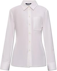 Jacquemus - Cotton Shirt With Opening, - Lyst