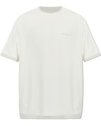 Maison Margiela - Double-Layered T-Shirt With Logo - Lyst