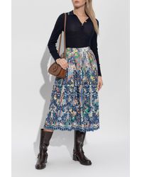 Etro - Patterned Skirt With Pockets - Lyst