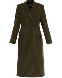 Balenciaga - Coat With A Check Pattern - Lyst