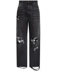 Amiri - Jeans With Distressed Details - Lyst