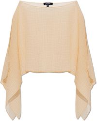 Balmain - Silk Beach Poncho - Lyst