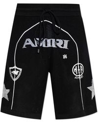 Amiri - Shorts With Logo - Lyst