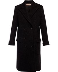 Marni Textured Coat - Black