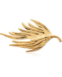 Jil Sander - Brass Brooch - Lyst