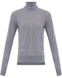 Jil Sander - Sweater With A Stand-Up Collar - Lyst
