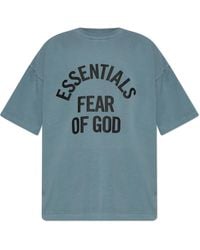 Fear Of God - T-Shirt With Printed Logo - Lyst