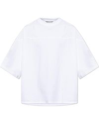 Jacquemus - T-Shirt With Embroidered Logo - Lyst