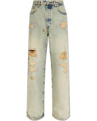 KENZO - Vintage-Effect Jeans - Lyst