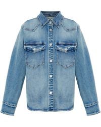 Gestuz - 'Gzjardine' Denim Shirt - Lyst