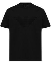 Emporio Armani - T-Shirt With Logo - Lyst