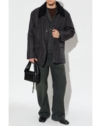 Maison Margiela - Jacket With Fur Collar - Lyst