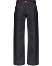McQueen - Straight-Leg Jeans - Lyst