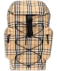Burberry - ‘Murray’ Checked Backpack - Lyst