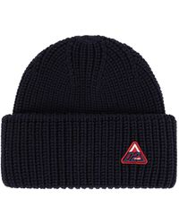 DSquared² - Wool Beanie With Sewn-On Logo - Lyst