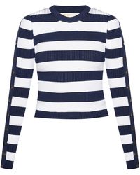 michael kors sweaters womens blue