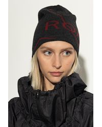 Roa - Cap With Woolen Trim - Lyst