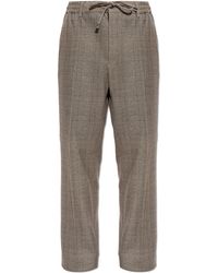 Etro - Straight-Leg Crease Trousers - Lyst