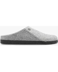 Birkenstock - 'Zermatt Rivet' Felt Slides - Lyst
