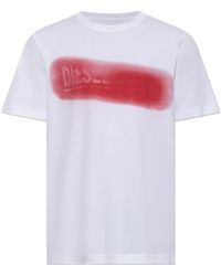 DIESEL - T-Shirt 'T-Adjust-Aa5' - Lyst