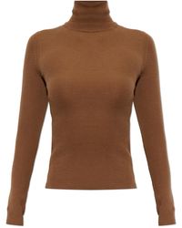 Max Mara - Wool Turtleneck Sweater 'Cavallo' - Lyst