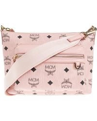MCM - Shoulder Bag With Monogram - Lyst