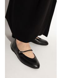 Max Mara - Leather Ballerinas - Lyst