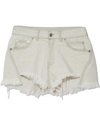 Rick Owens - 'Bias Cutoffs' Denim Shorts - Lyst