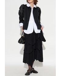 CDG by Comme des Garcons - Blazer With Decoratively Finished Sleeves - Lyst