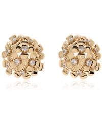 Self-Portrait - Earrings With Floral Motif - Lyst