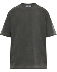 Stone Island - T-Shirt With Embroidered Logo - Lyst
