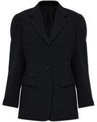 Jil Sander - Wool Blazer With Notch Lapels - Lyst