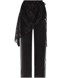 adidas Originals - Track Pants With Lace Skirt - Lyst
