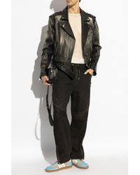 Balmain - Trousers With Vintage Effect - Lyst