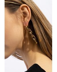 Jil Sander - Brass Earrings, - Lyst