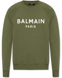 Balmain - Sweatshirt With Logo, ' - Lyst